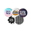 SLICK Set of pin buttons