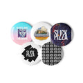 SLICK Set of pin buttons